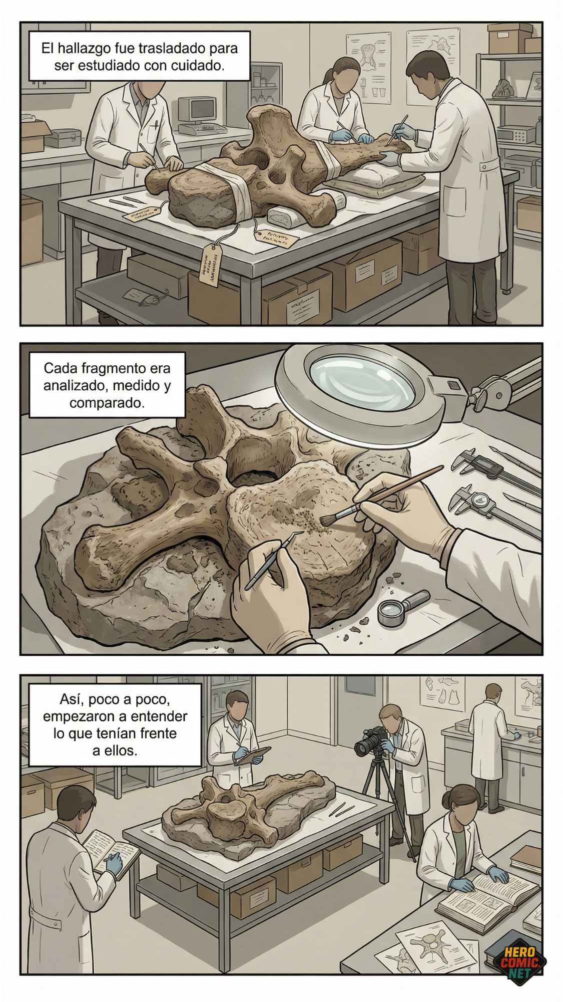 El hallazgo fue trasladado al laboratorio