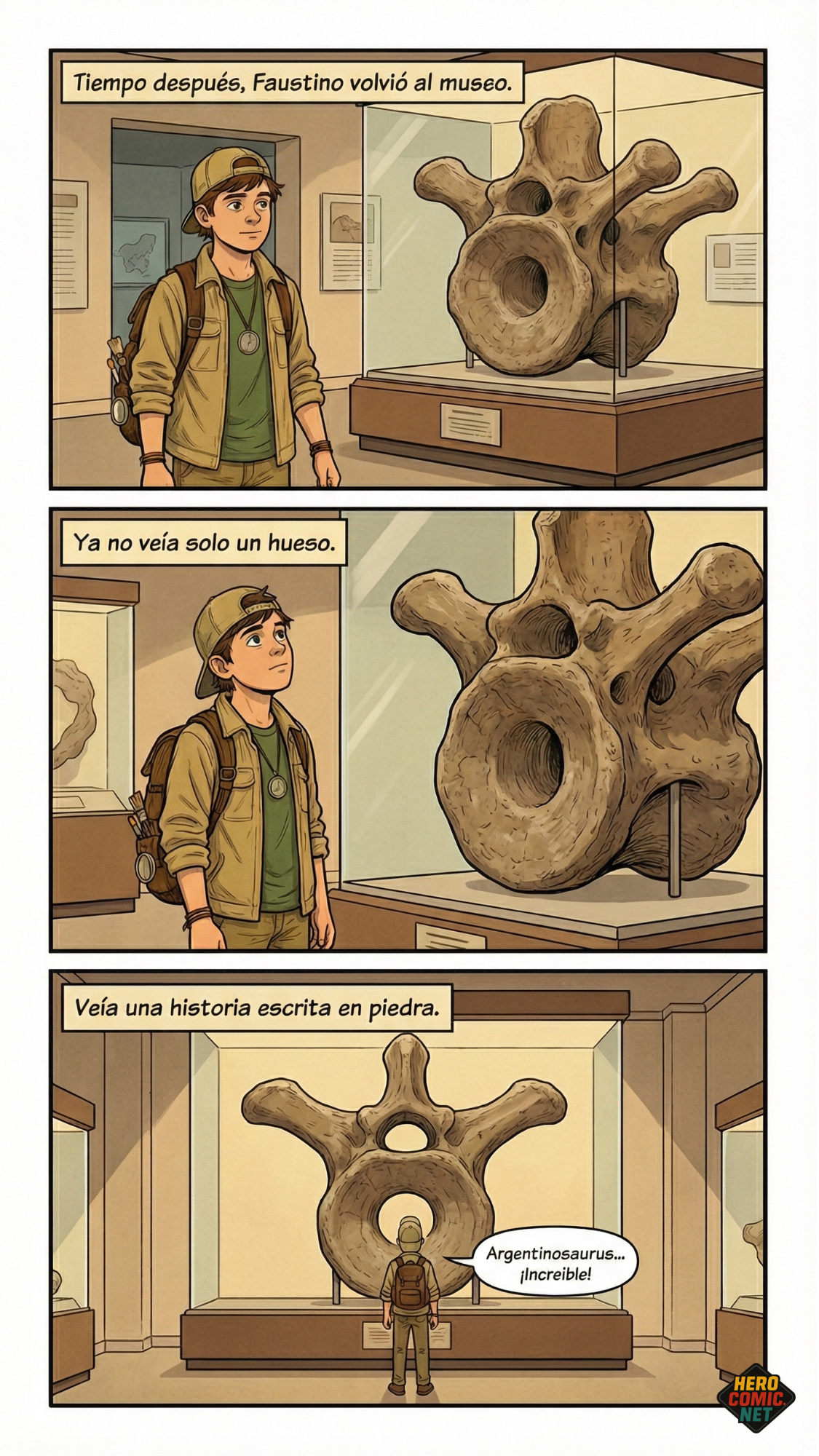 Faustino volvió al museo - Argentinosaurus Increíble